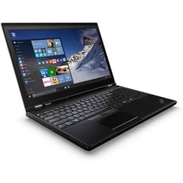 Lenovo ThinkPad P50 15" Core i7 2.7 GHz - SSD 1000 Go - 32 Go QWERTY - Anglais