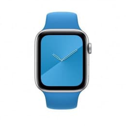 Apple Watch (Serie 3) 2017 GPS 42 mm - Aluminium Argent - Sport Bleu surf