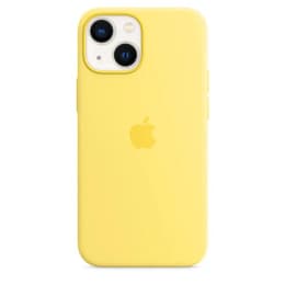 Coque Apple iPhone 13 Mini - Magsafe - Silicone Jaune
