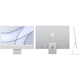 iMac 24" (2021) Apple M1 avec CPU 8 cœurs GPU 8 cœurs - 1 To SSD - 16 GB QWERTY - Espagnol Verre standard