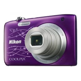 Compact - Nikon Coolpix S2800 Mauve Nikon Nikkor 5x Wide Optical Zoom 26-130mm f/3.2-6.5