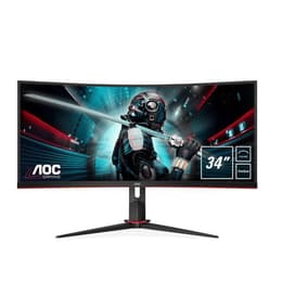 Écran 34" LED uw-qhdtv Aoc CU34G2/BK