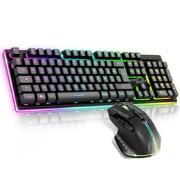 Clavier Spirit Of Gamer AZERTY Français Sans-fil rétroéclairé Ultimate 600