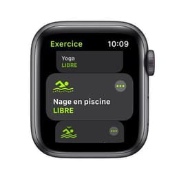 Apple Watch (Series SE) 2020 GPS + Cellular 40 mm - Aluminium Gris sidéral - Bracelet sport Noir