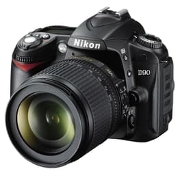Reflex Nikon D90 - Noir + Objectif Nikkor 18-70 mm 1:3.5-4.5G DX ED
