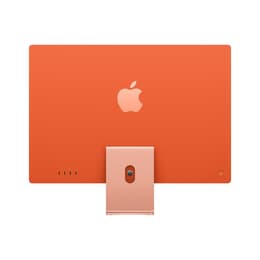 iMac 24" (2021) Apple M1 avec CPU 8 cœurs GPU 8 cœurs - 1 To SSD - 8 GB AZERTY - Français Verre standard