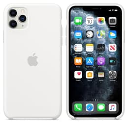 Coque en silicone Apple iPhone 11 Pro Max - Silicone Blanc