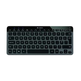 Clavier Logitech QWERTY Anglais (US) Sans-fil rétroéclairé K810