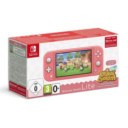 Switch Lite 32Go - Rose + Animal Crossing: New Horizons