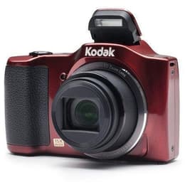 Compact PixPro FZ152 - Rouge + Kodak PixPro Aspheric ED Zoom Lens 24-360mm f/3.3-5.9 f/3.3-5.9