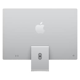 iMac 24" (2021) Apple M1 avec CPU 8 cœurs GPU 8 cœurs - 256 Go SSD - 8 GB QWERTY - Suédois Verre standard