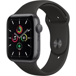 Apple Watch (Series SE) 2020 GPS 44 mm - Aluminium Gris sidéral - Bracelet sport Noir