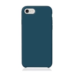 Coque iPhone 6 Plus/6S Plus et 2 écrans de protection - Silicone - Bleu canard