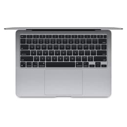 MacBook Air 13" (2020) - Apple M1 avec CPU 8 cœurs et GPU 7 cœurs - 8Go RAM - SSD 256Go - QWERTY - Suédois