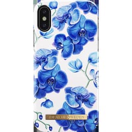 Coque iPhone X/XS - Plastique - Bleu