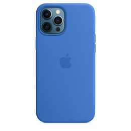 Coque Apple iPhone 12 Pro Max - Magsafe - Silicone Bleu