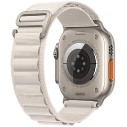 Apple Watch Ultra 2 (2023) GPS + Cellular 49 mm - Titane Titane naturel - Boucle Alpine White