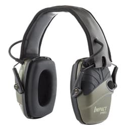 Casque réducteur de bruit sans fil avec micro Honeywell Howard Leight Impact Sport Electronic Earmuff 1013530 - Vert/Noir