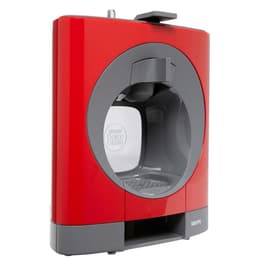 Expresso à capsules Compatible Dolce Gusto Krups OBLO YY2291FD 0.8L - Rouge/Gris