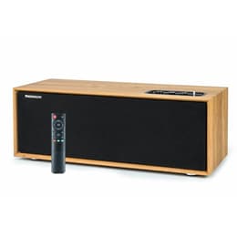 Enceinte Bluetooth Enceinte Hifi résidentielle 150W en Bois 'Cosy THOMSON WS702 - Entrée TV Audio, câble Optique, Bluetooth 5.0, USB, Egaliseur