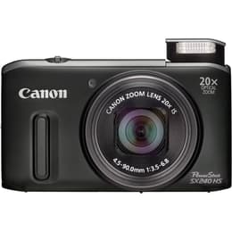 Compact - Canon SX240 HS Noir Canon Zoom Lens 25-500 mm f/3.5-6.8