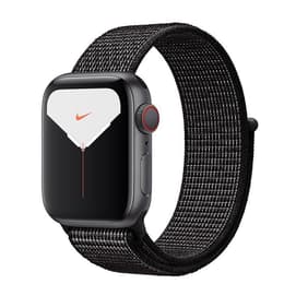 Apple Watch Series 5 (2019) GPS + Cellular 40 mm - Aluminium Gris sidéral - Boucle sport Black