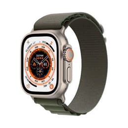 Apple Watch (Ultra) 2023 GPS + Cellular 49 mm - Titane Gris - Boucle Trail Noir