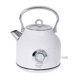 Adler AD 1346B Bouilloire avec thermomètre 1,7 STRIX - Puissance 1850-2200W - Coloris Blanc Blanc L - Adler AD 1346B Bouilloire avec thermomètre 1,7 STRIX - Puissance 1850-2200W - Coloris Blanc