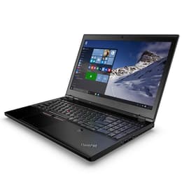 Lenovo ThinkPad P50 15" Core i7 2.6 GHz - SSD 256 Go - 16 Go QWERTZ - Allemand