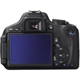 Reflex - Canon EOS 600D - Noir + objectif Sigma DC 18-300mm f/3.5-6.3