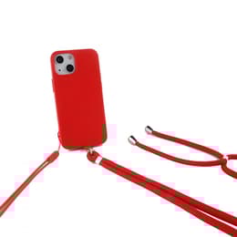 Coque iPhone 15 Pro - Silicone - Rouge
