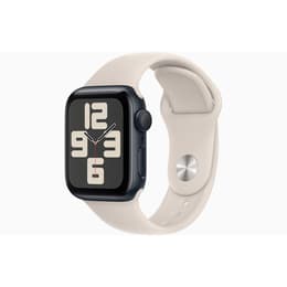 Apple Watch Series SE 1 (2020) GPS 40 mm - Aluminium Space Gray - Bracelet sport Orange