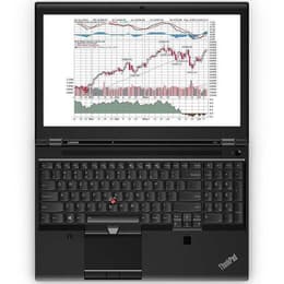 Lenovo ThinkPad P50 15" Core i7 2.7 GHz - SSD 512 Go - 16 Go QWERTY - Anglais