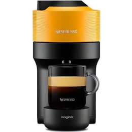 Expresso à capsules Compatible Nespresso Magimix Nespresso Vertuo Pop 11729 1L - Noir/Jaune