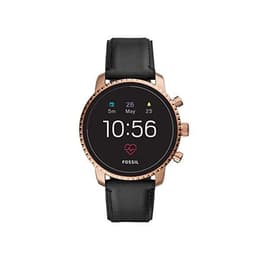 Montre Fossil Cardio GPS Gen 4 Explorist HR DW6F1 - Or/Noir