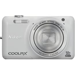 Compact Coolpix S6600 - Blanc f/3