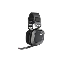 Casque réducteur de bruit gaming sans fil avec micro Corsair HS80 - Noir