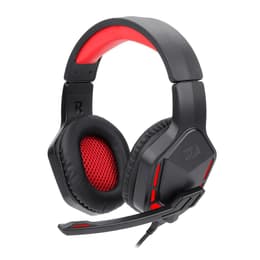 Casque réducteur de bruit gaming filaire avec micro Redragon H220 Themis - Noir/Rouge