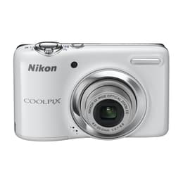 Compact CoolPix L25 - Blanc + Nikon Nikkor 5X Wide Optical Zoom ED 26-130mm f/2.7-6.8 f/2.7-6.8