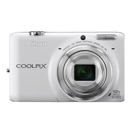 Compact - Nikon Coolpix S6500 - Blanc