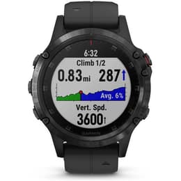 Montre Garmin Cardio GPS Fénix 5 Plus - Noir