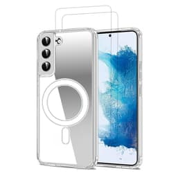 Coque Galaxy S22 5G et 2 écrans de protection - TPU - Transparent