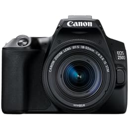 Reflex - Canon EOS 250D Noir + Objectif Canon EF-S 18-55mm f/3.5-5.6 II