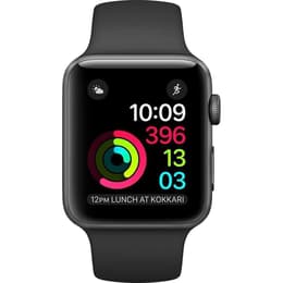 Apple Watch (Series 2) GPS 42 mm - Aluminium Gris sidéral - Sport Noir