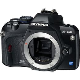 Hybride Olympus E450 + Objectif Olympus 14-42mm f/3,5 - 5,6 ED - Noir