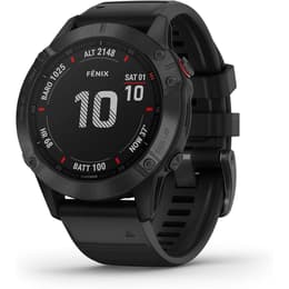 Montre Garmin Cardio GPS Fenix 6 Pro - Noir