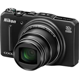 Compact Coolpix S9700 - Noir + Nikon Nikkor Wide Optical Zoom 25-750 mm f/3.7-6.4 f/3.7-6.4