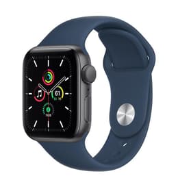 Apple Watch Series 5 (2019) GPS 44 mm - Aluminium Space Gray - Bracelet sport Blue