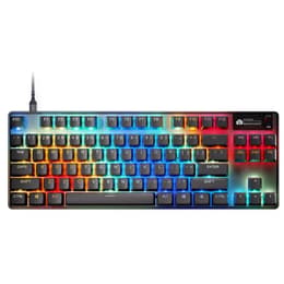 Clavier Steelseries QWERTY rétroéclairé Apex Pro TKL Gen 3