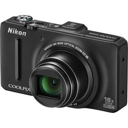 Compact Coolpix S9300 - Noir + Nikon Nikon Nikkor 18x Wide Optical Zoom 25-450 mm f/3.5-5.9 ED VR f/3.5-5.9